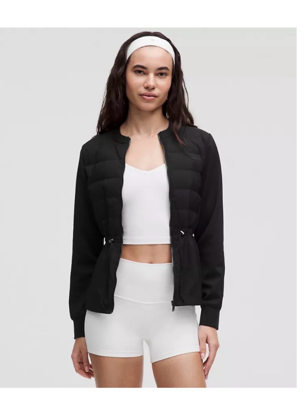 LuluLemon Quilted Zip-Front Jacket